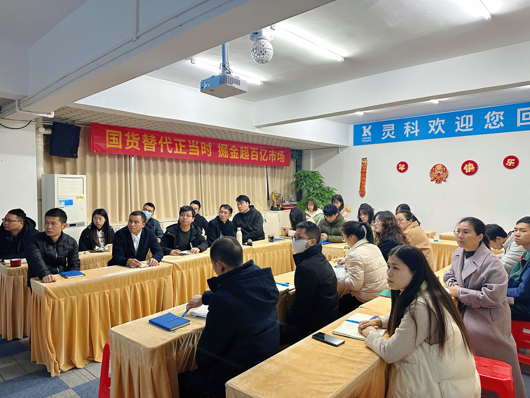 國貨替代，掘金2024丨靈科超聲波營銷總結(jié)規(guī)劃會(huì)議順利召開