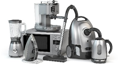 千庫網(wǎng)_家用電器。在 w 上隔離的家用廚房工藝集_攝影圖編號20173254